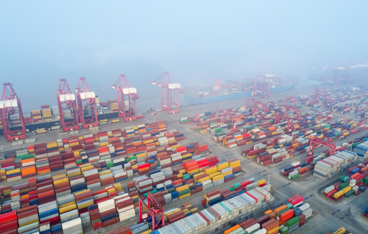 aerial-view-shanghai-container-port-china 1